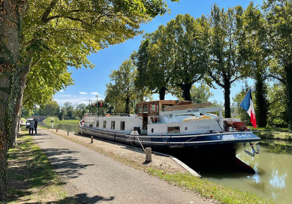Péniche Hôtel Gaïa côté Poupe