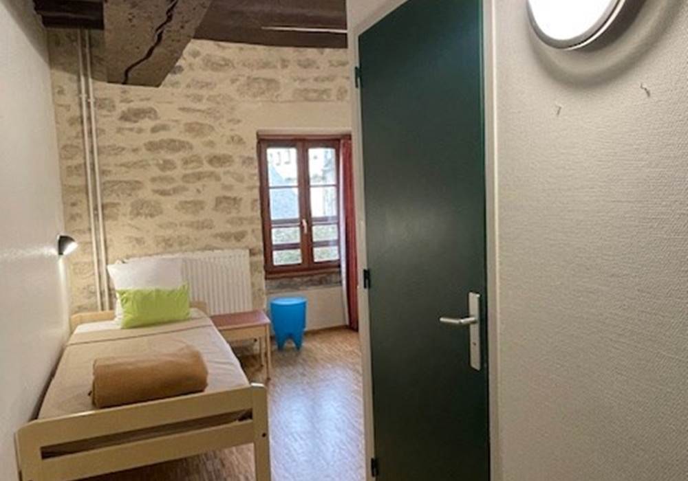 Chambre 2 personnes- Hostel Le ty Bihui, Vallée du Blavet-Accueil vélo