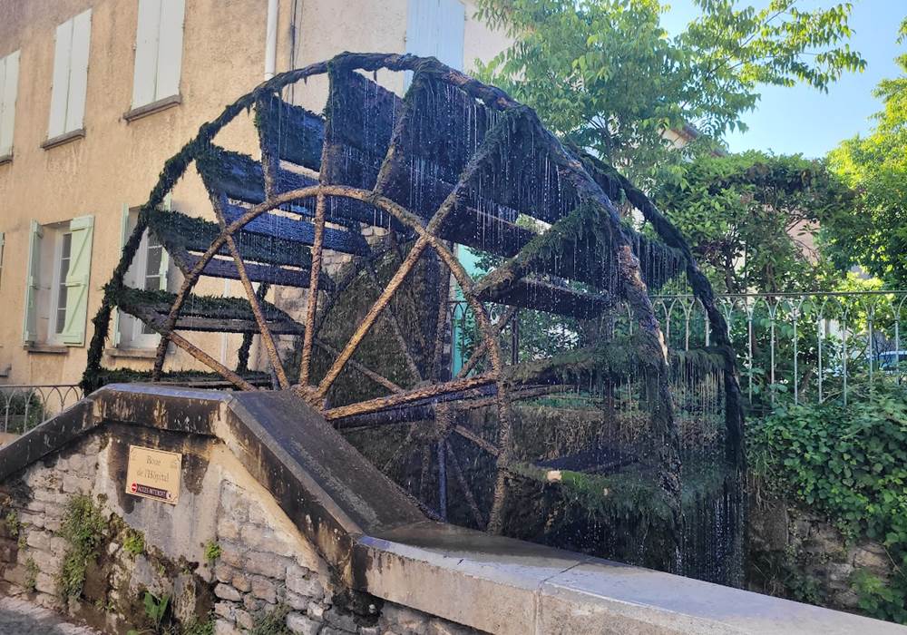 Roue du moulin à soie de Casal