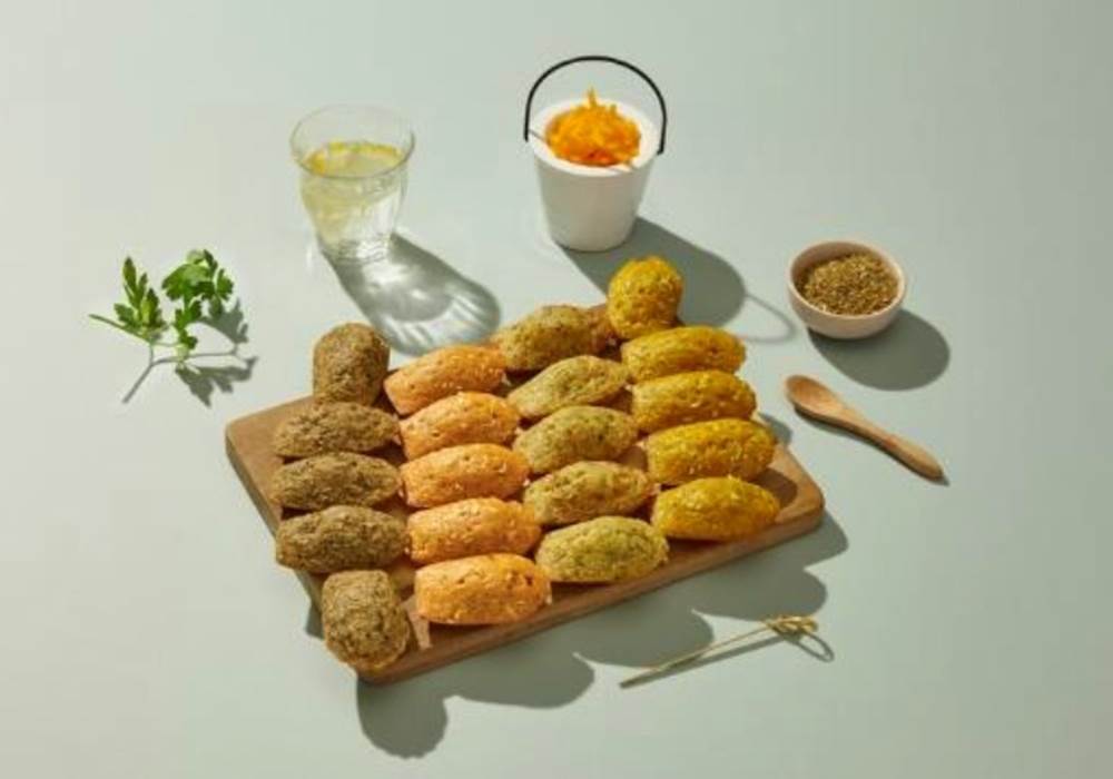 mini madeleines salées