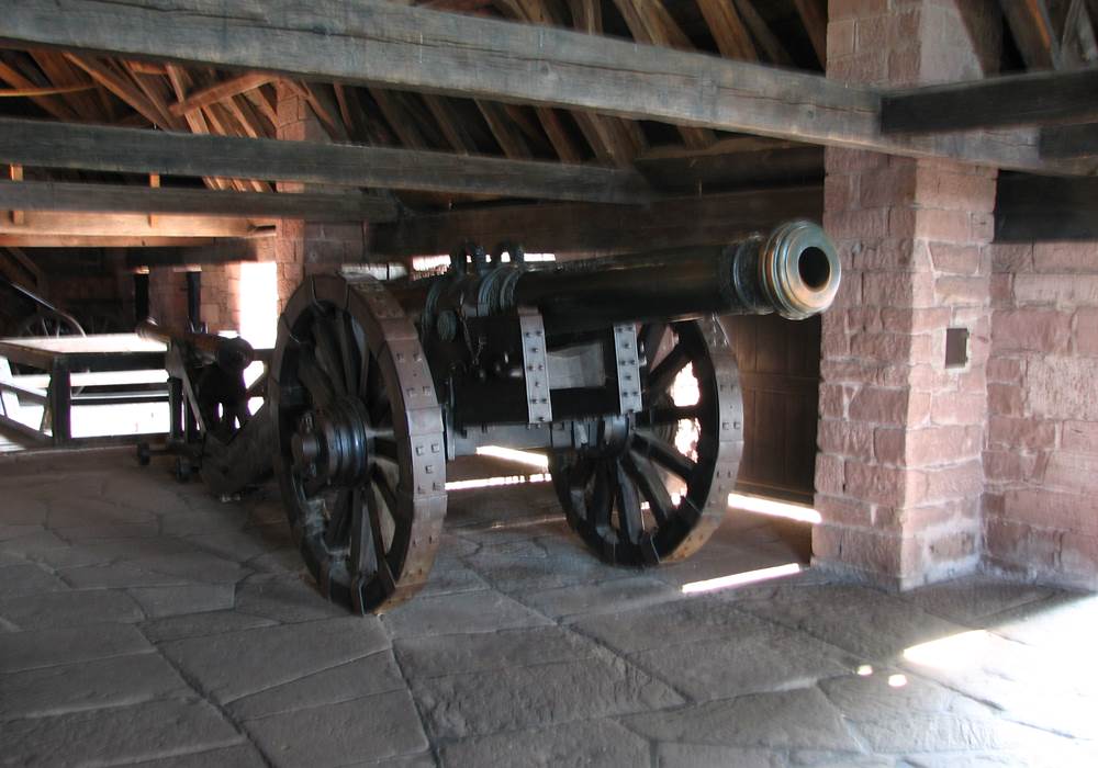 Haut Koenigsbourg canon