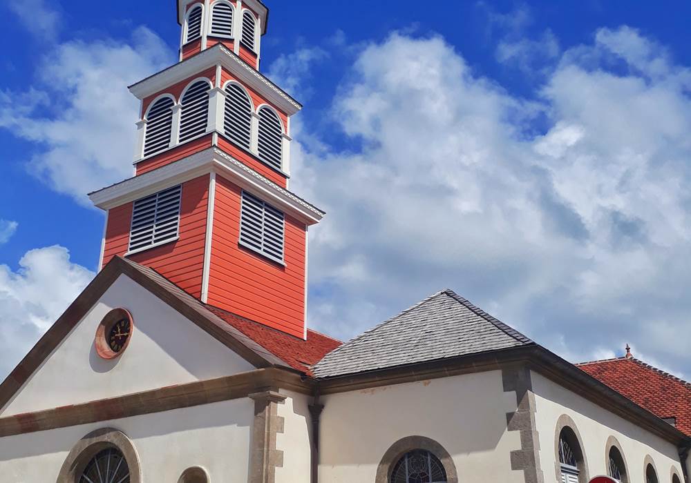 Eglise St Henri Anses d'Arlet - visite excursion gourmande Glouglou Fresh
