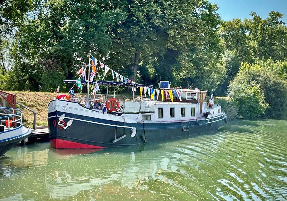 Péniche Hôtel Gaïa à Port Canal Montauban