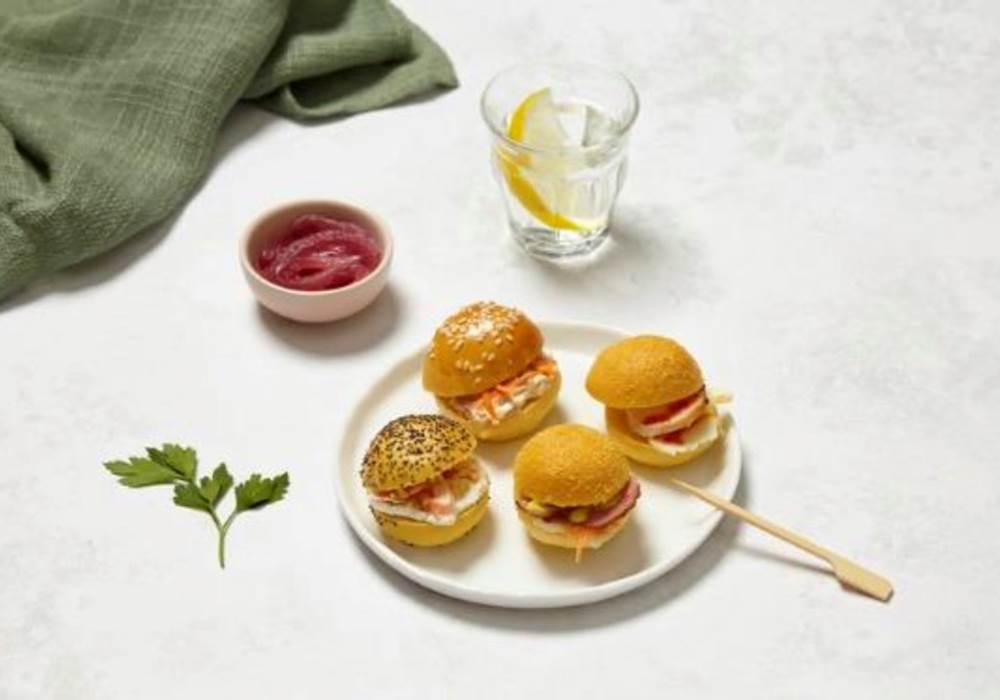 mini burgers