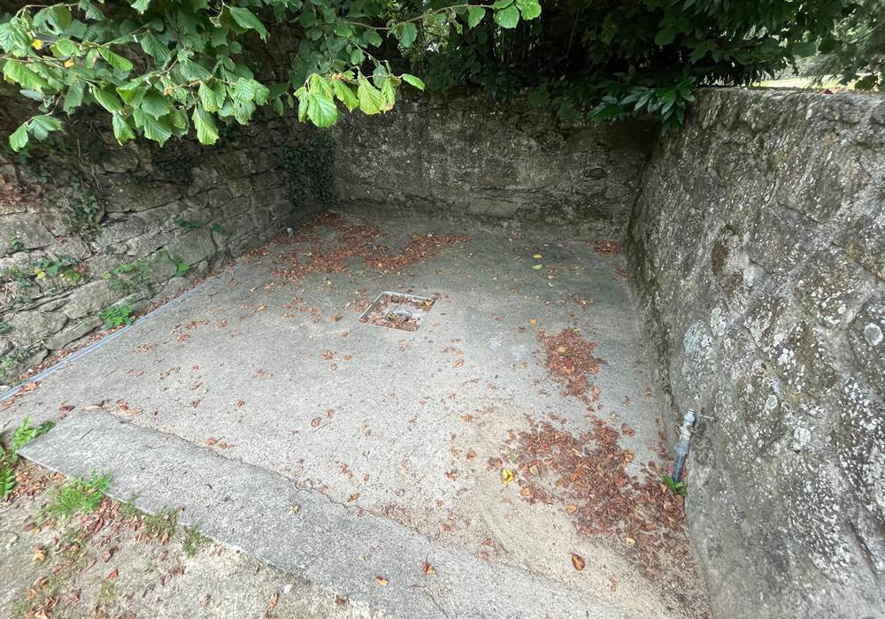Espace de nettoyage vélo au Gîte Le Ty Bihui