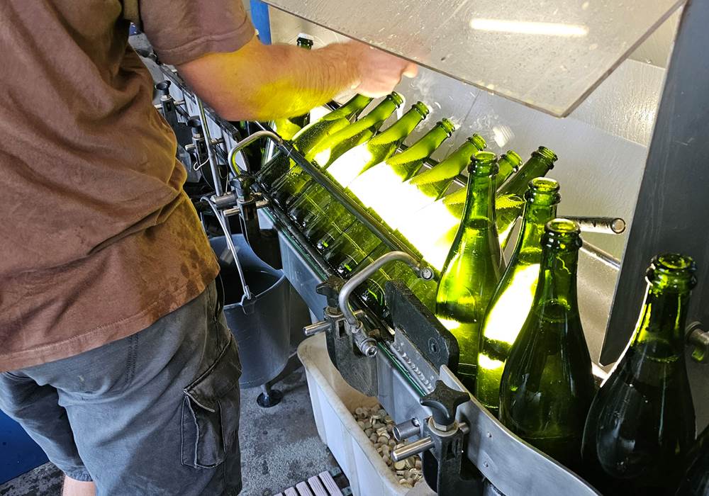 Cremant degorgement