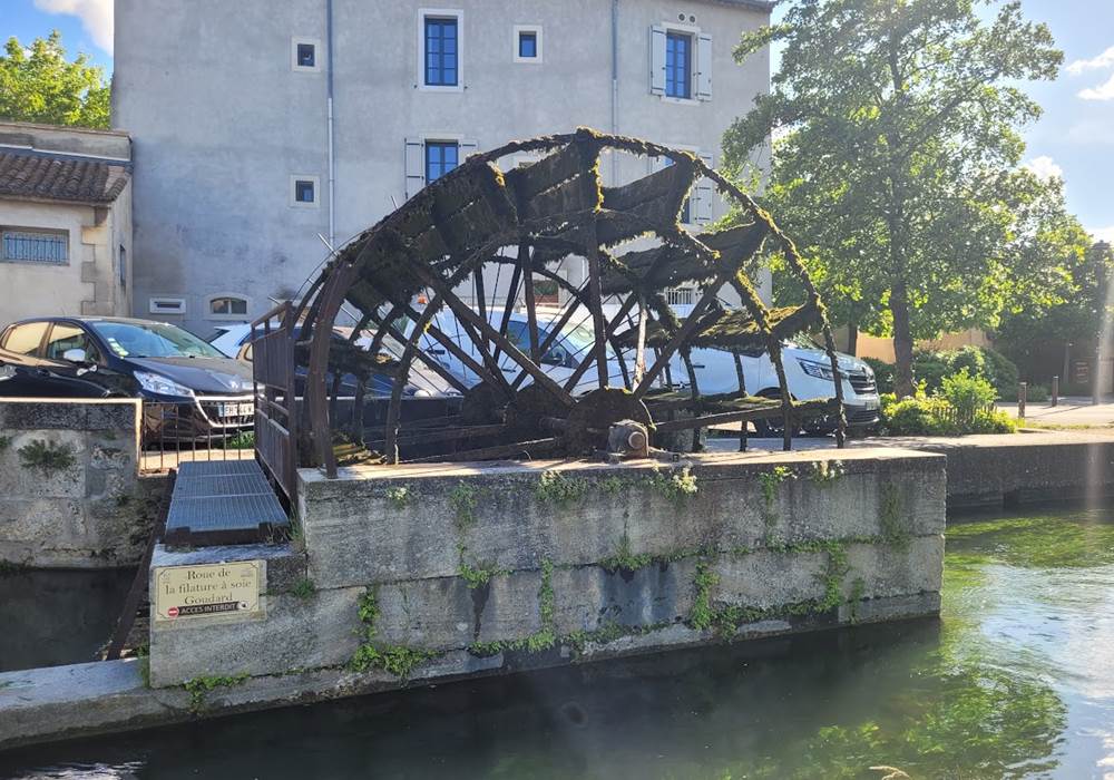Roue de la filature Goudard