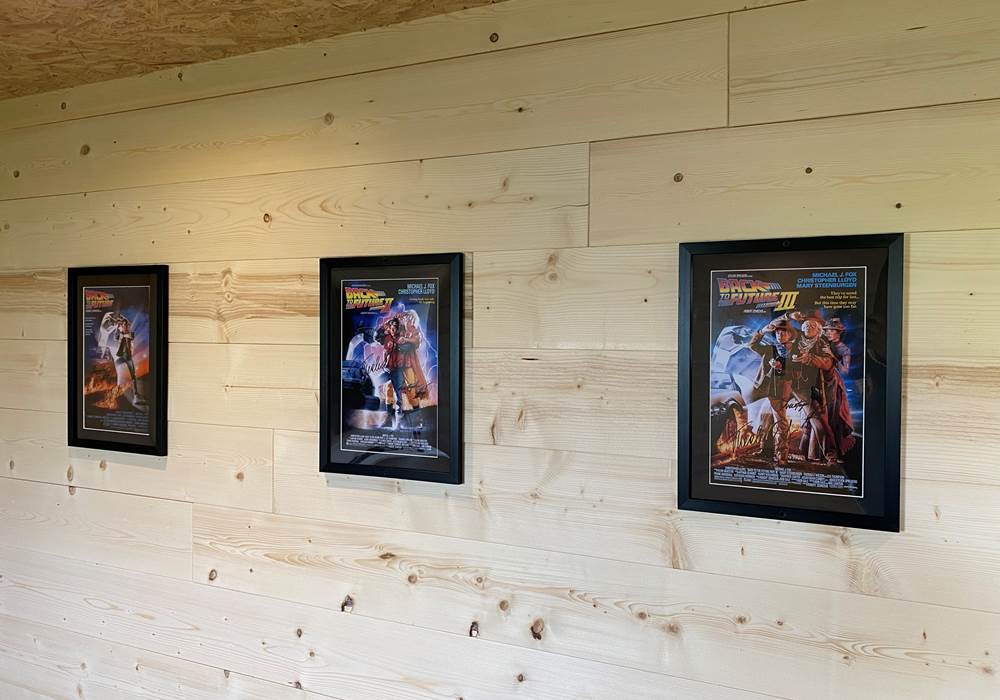 Salle de jeux avec déco vintage