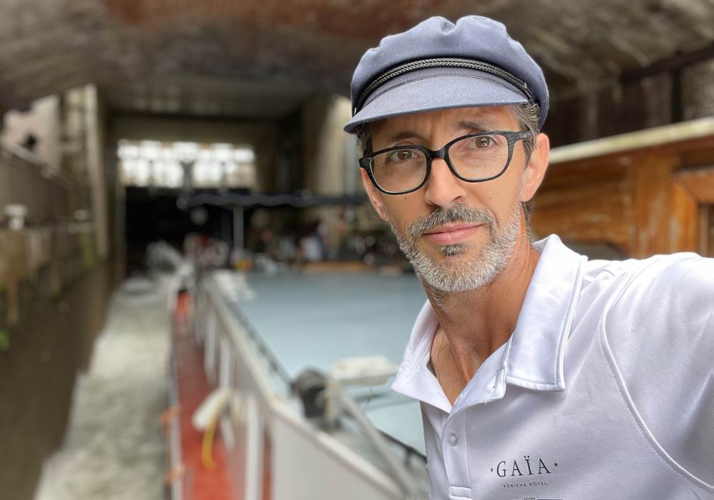 Nicolas Périé, Capitaine du Gaïa et fondateur de la Compagnie Fluviale du Midi