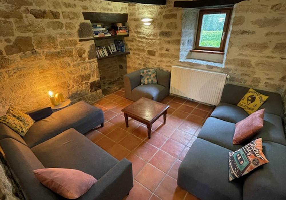 Salon Grand Gîte Ty Bihui Bretagne