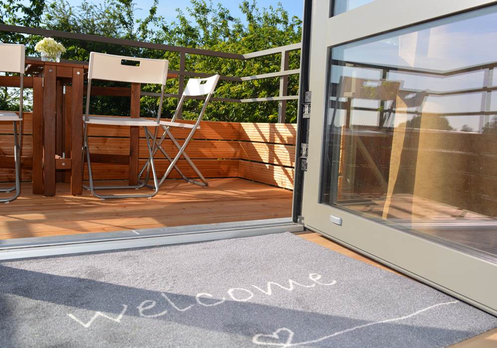 Terrasse de 2 m sur 3 m