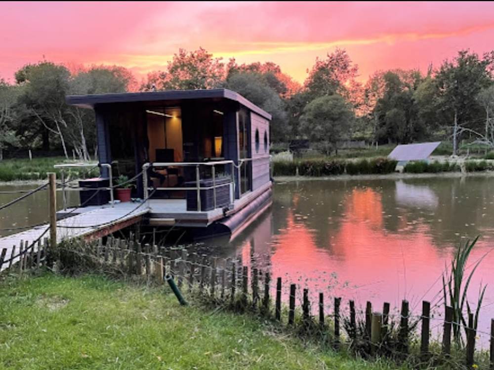 coucher de soleil ecolodge charles ashton