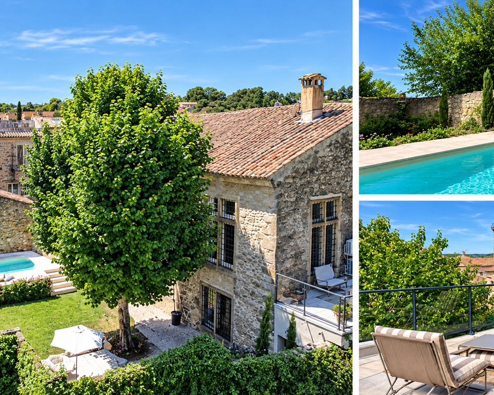 Écrin provençal entre piscine et village