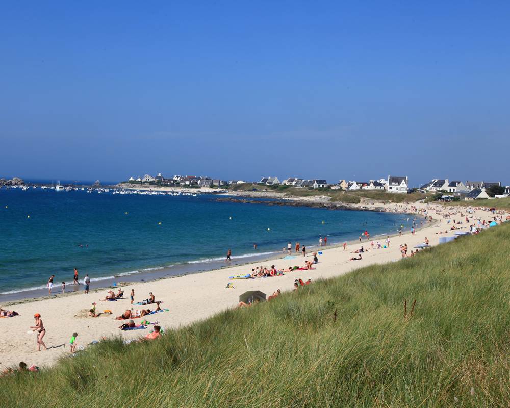 Plage de Porsmeur à 50 mètres