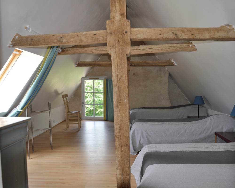 Chambre à 3 lits