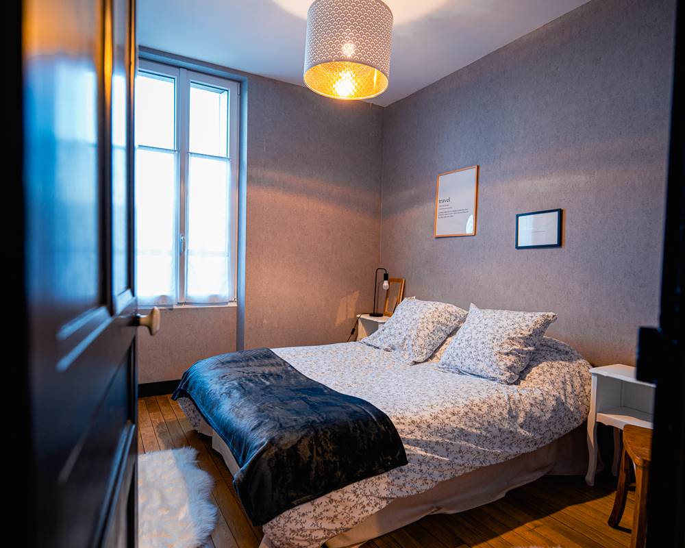 Chambre avec literie de qualité