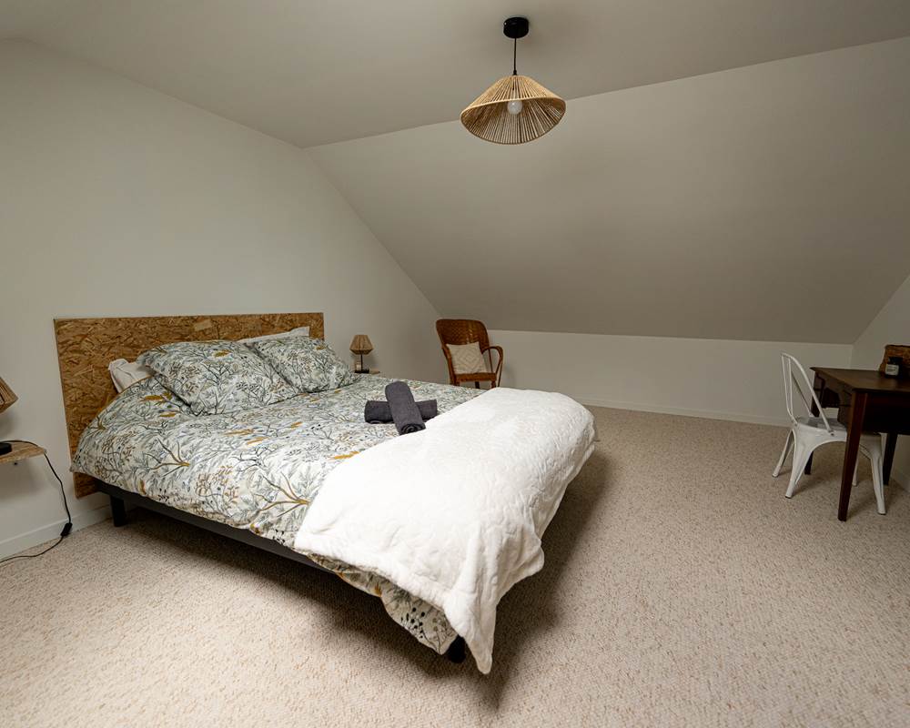 Chambre double au charme chaleureux