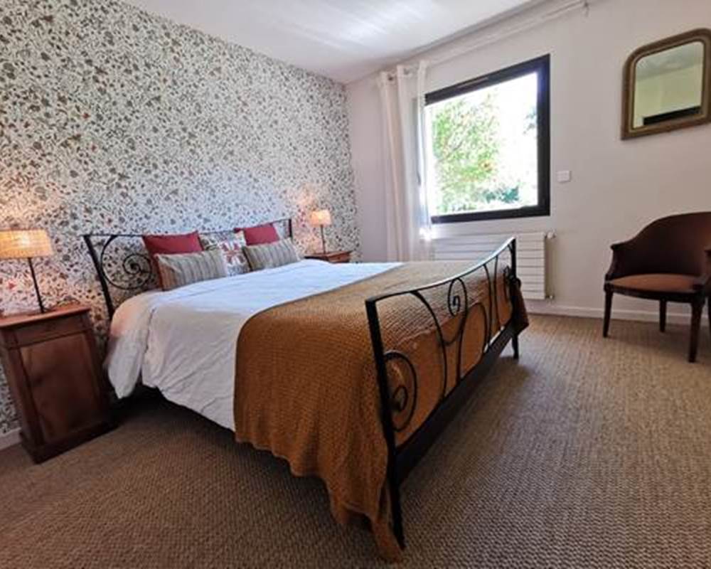 Chambre, lit King, Vallée de la Dordogne