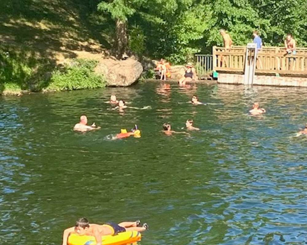 Plan d’eau du Mouretou (1km)