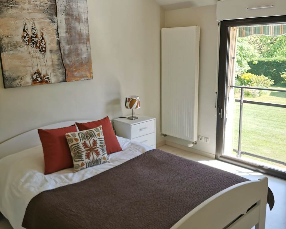 Chambre lit double, vallee de la dordogne