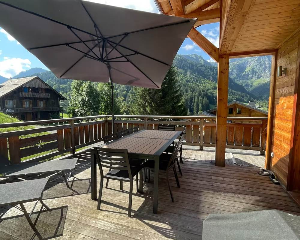 Terrasse, salon de jardin, plancha