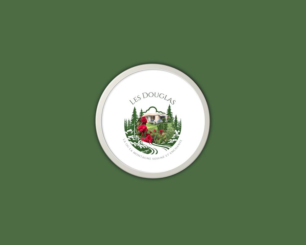 Logo fond vert