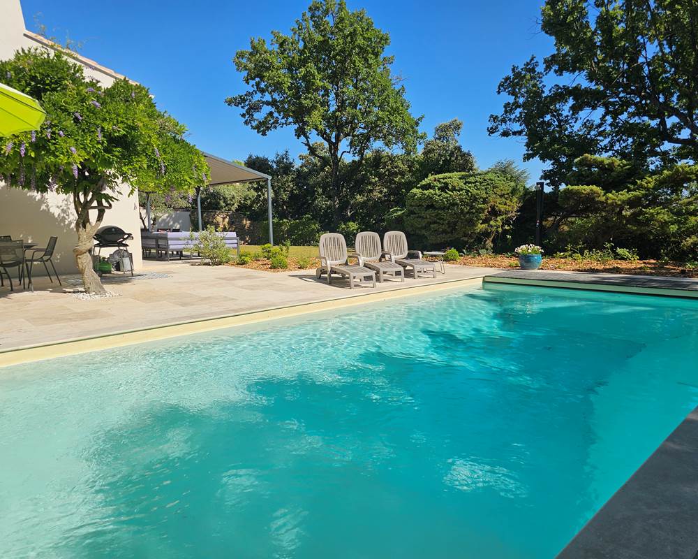 Piscine 5x10 au sel
