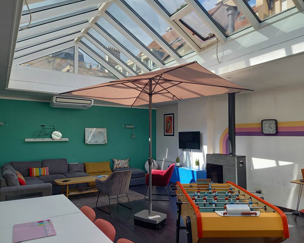 une pièce de vie lumineuse de 60m²