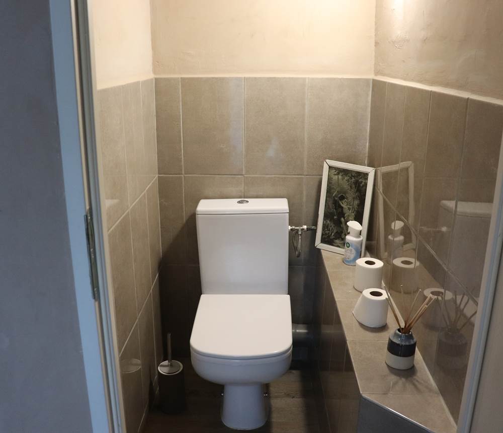 Les Charmes de Sarlat - Chambre d'hôtes Sarlat - Chambre Cèdre - Toilettes