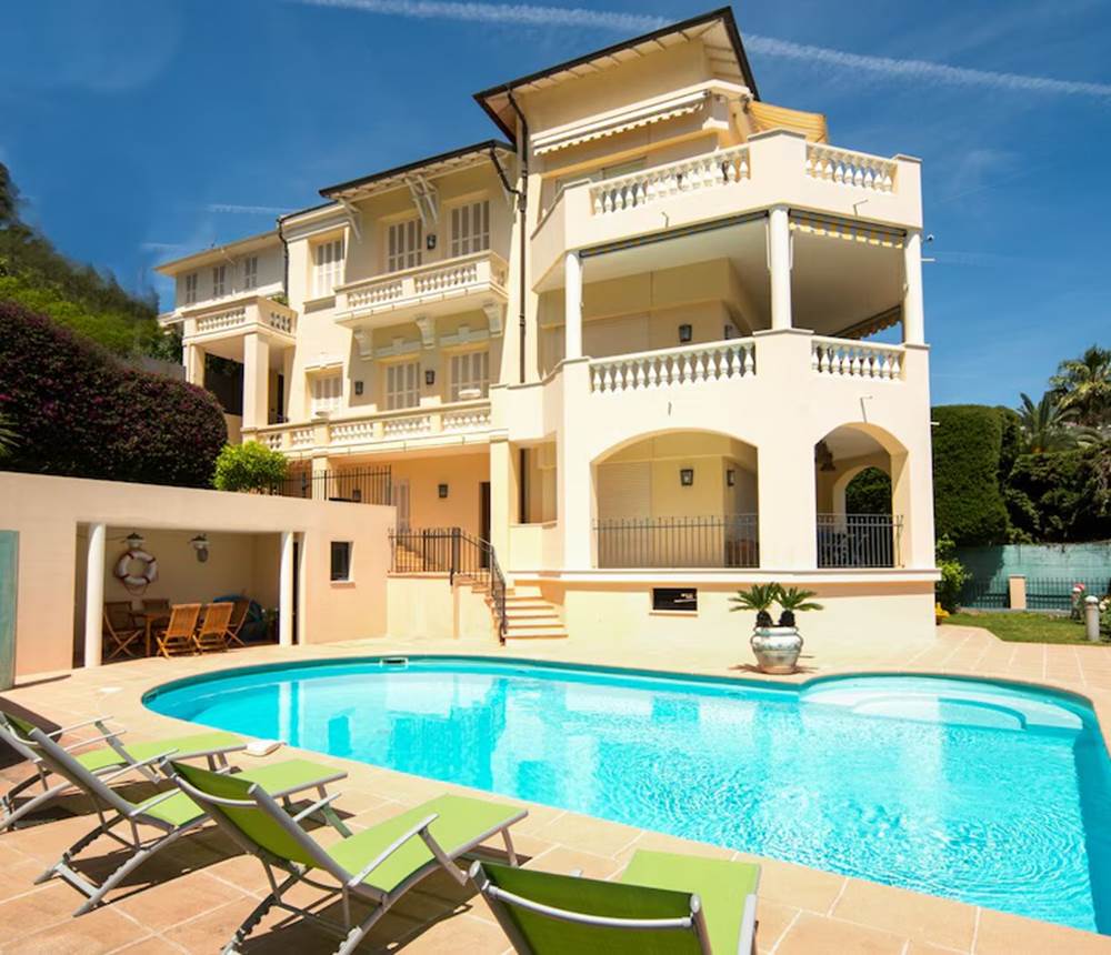 Villa La Nonete piscine avec vue mer
