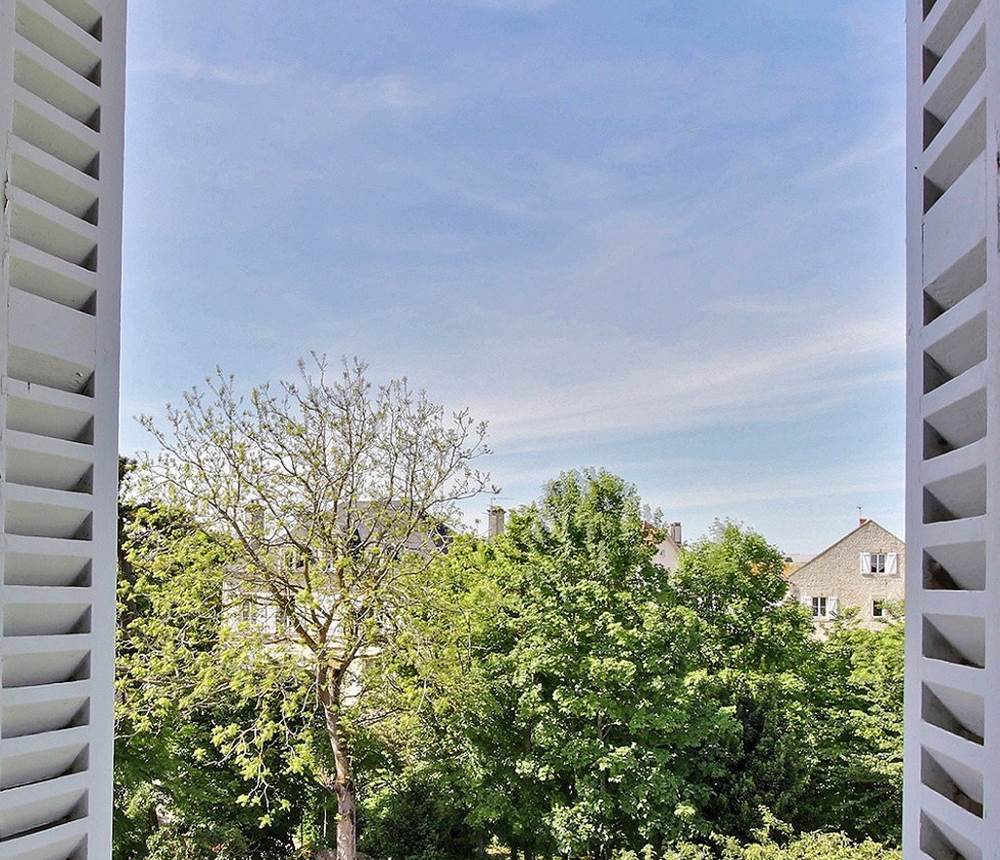 chambre d'hotes les Goeland suite familiale vue jardin la Cantellerie
