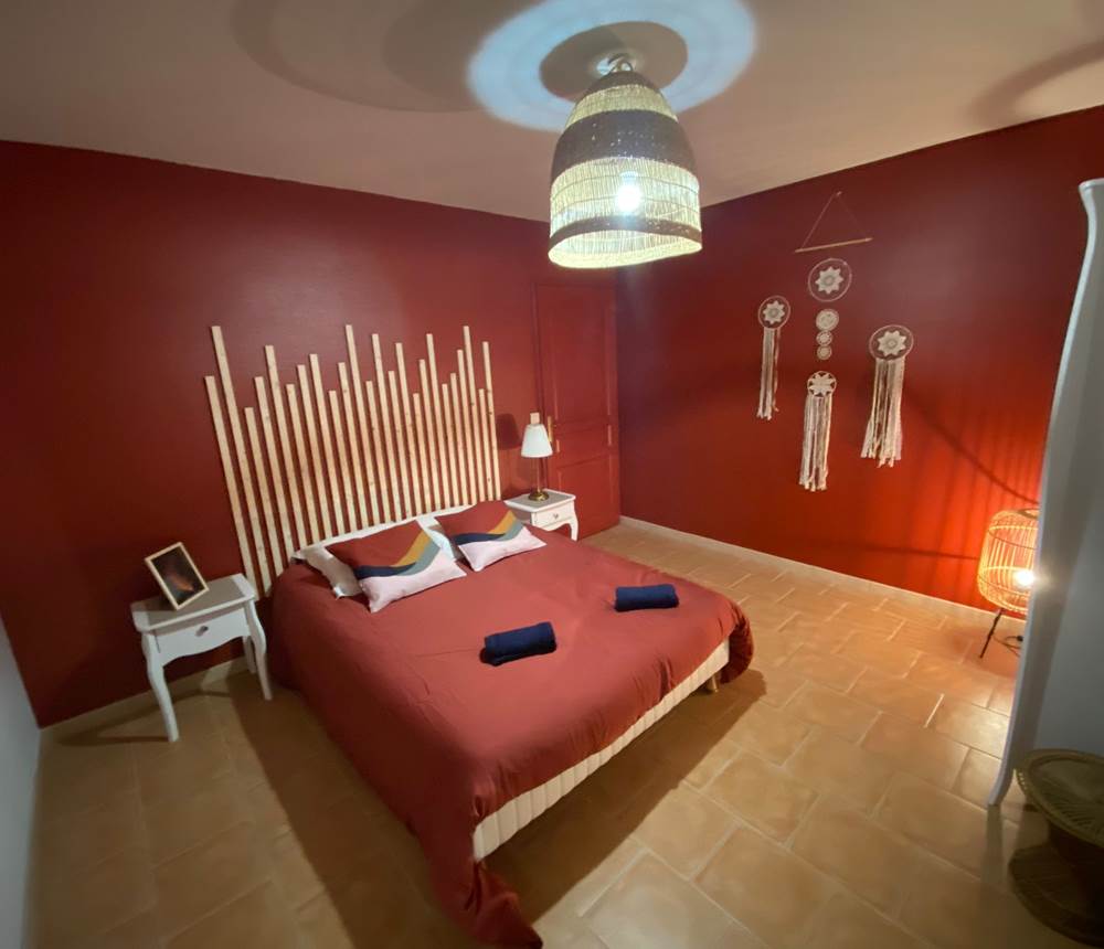 Chambre bohème gîte 10 - 14 personnes Normandie