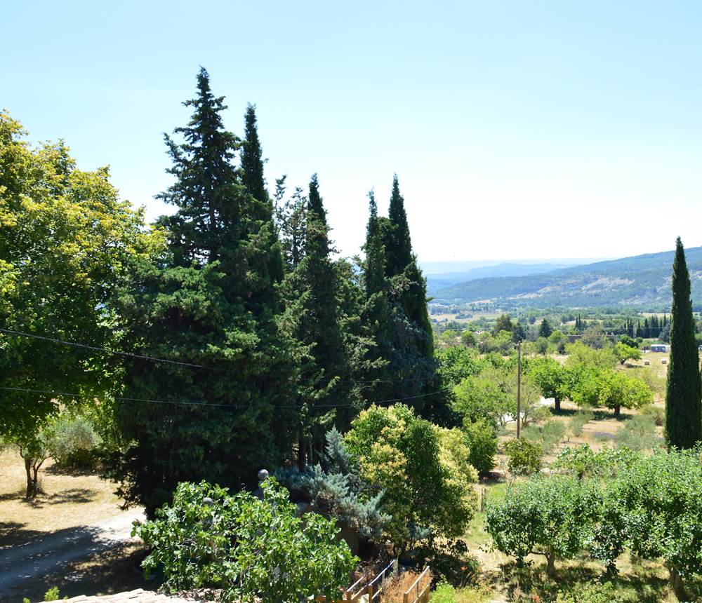 La vue depuis la chambre Valensole