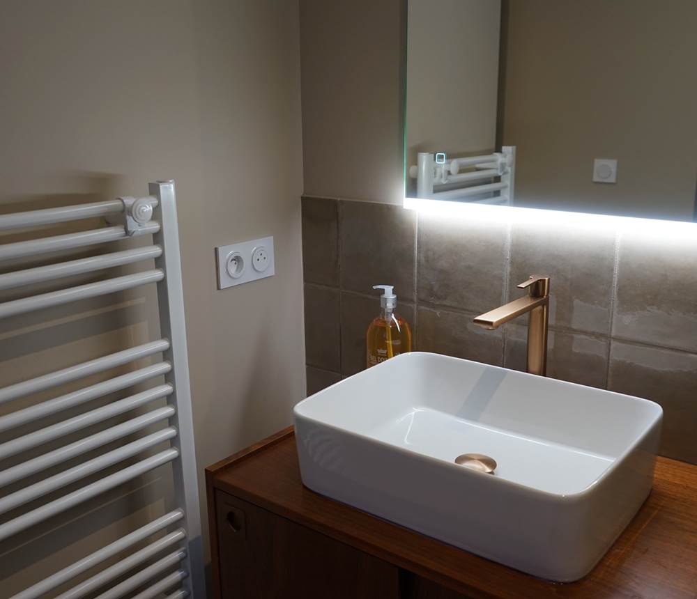 salle de bain chambre familiale
