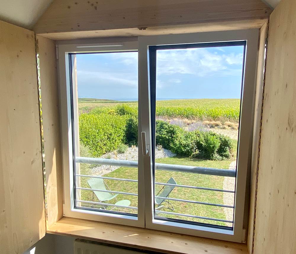La vue depuis la chambre parentale
