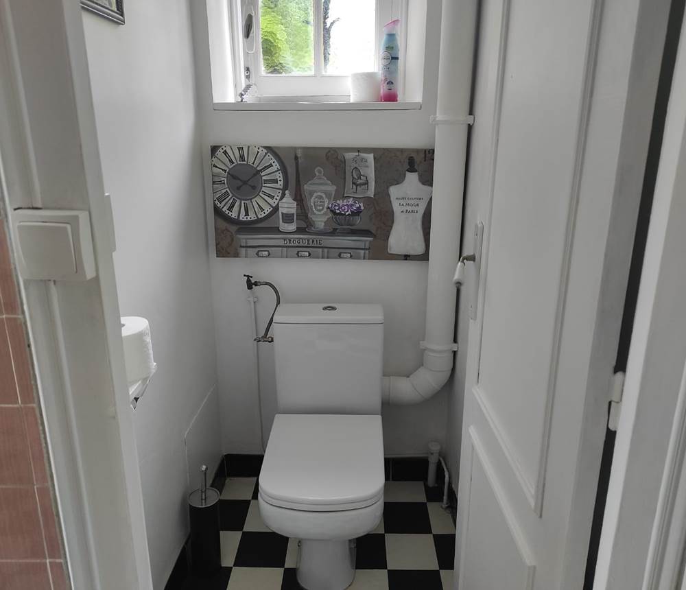 Les Charmes de Sarlat - Chambre d'hôtes Sarlat - Chambre Figuier -  Toilettes