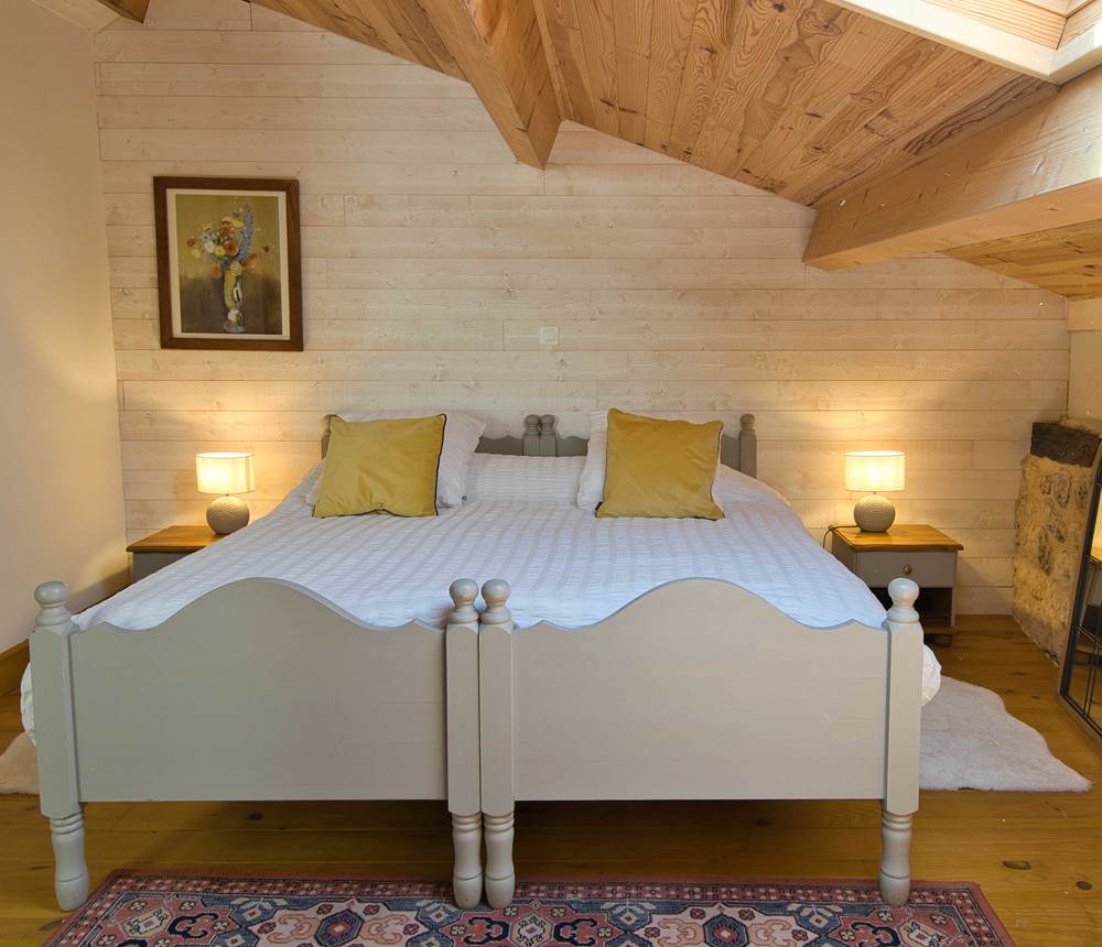 The Barn Gite - Bedroom 2 with Double Bed Option