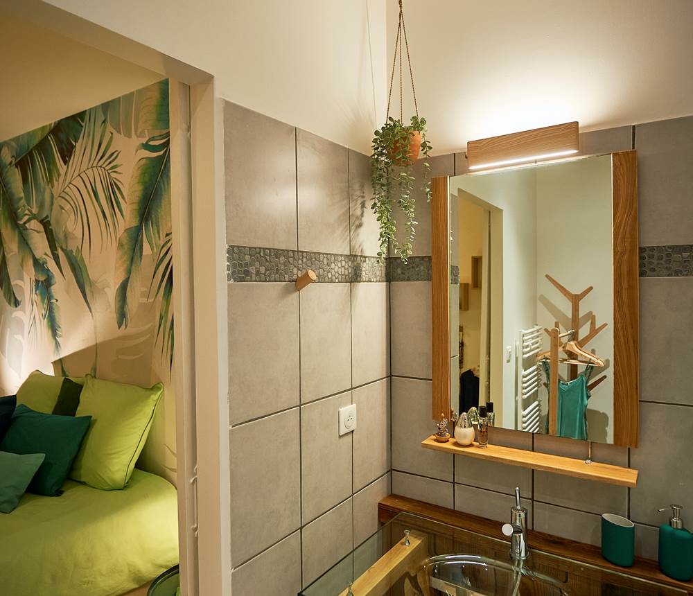 Nid Cosy Bordeaux - Chambre Nature, Miroir d'Ô