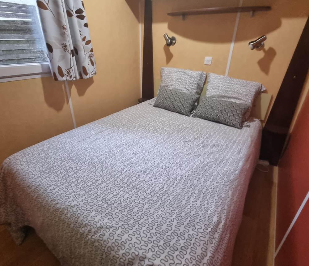 Camping l'Orée Des Cévennes Chambre parents