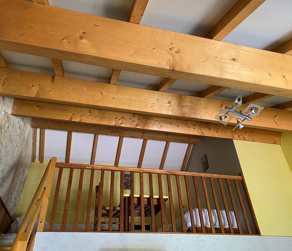 Mezzanine et ses 2 lits de 90