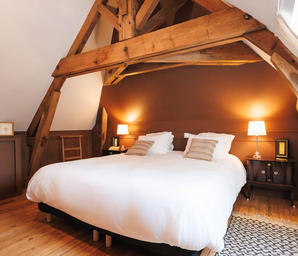 chambre chocolat gite de charme Le Quatre feuilles proche Puy du Fou