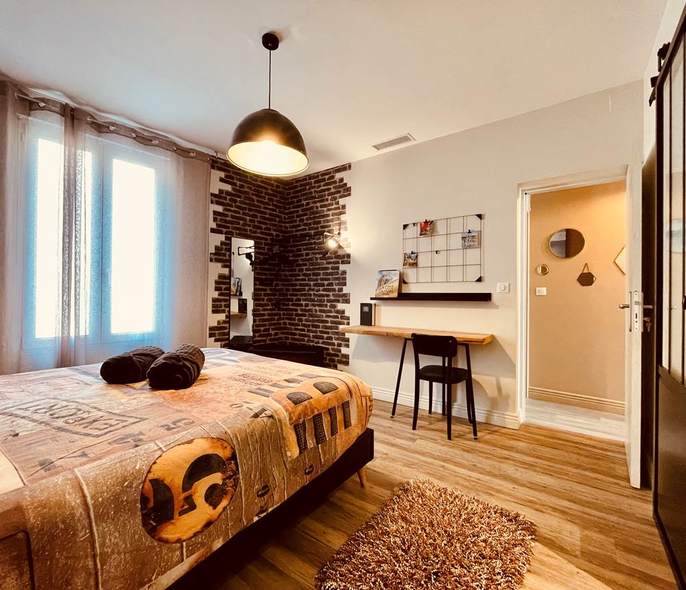 Nid Cosy Bordeaux - Chambre INDUS, Miroir d'Ô