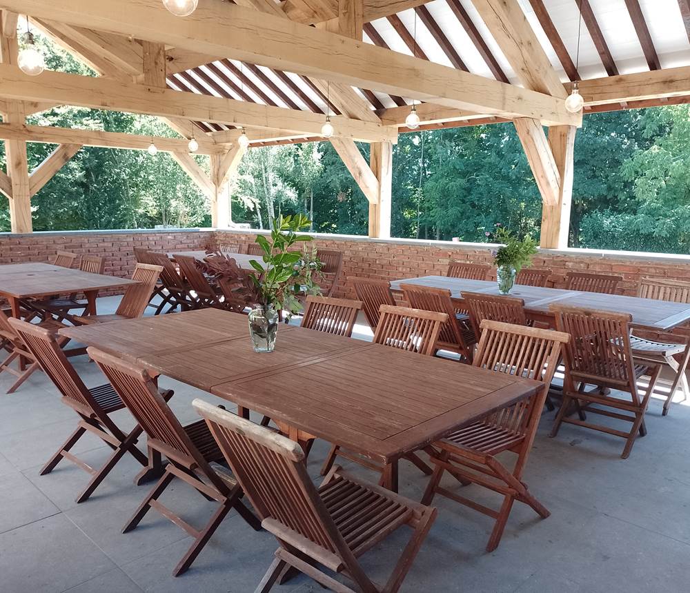 Aire de Barbecue couverte