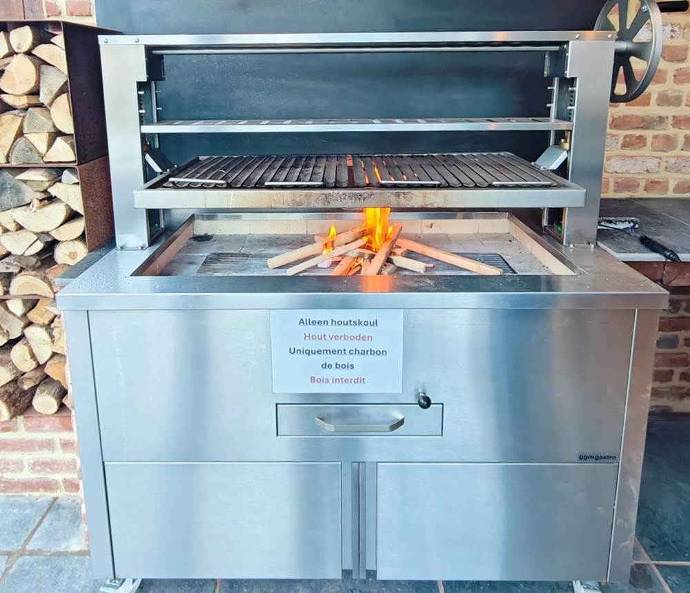 Barbecue au charbon