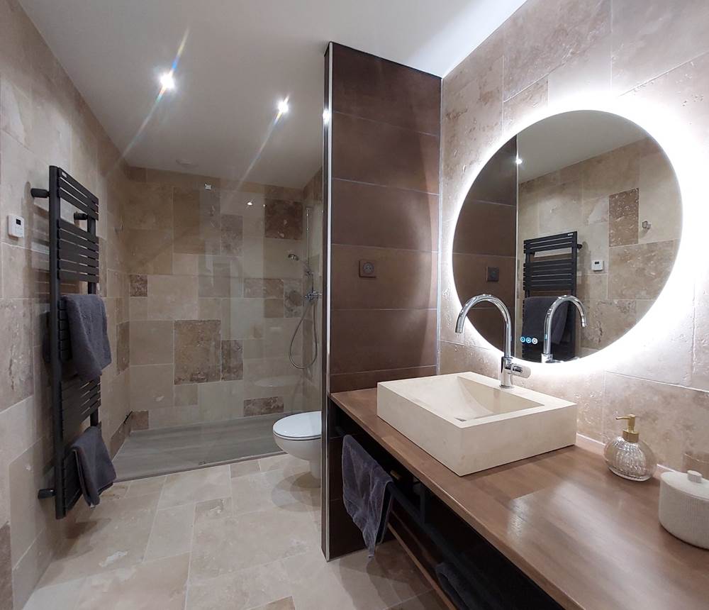 Appartement A - La salle de douche