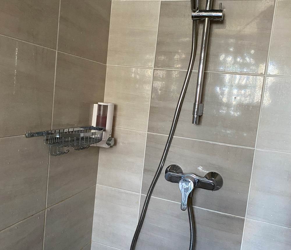 Douche à l'italienne