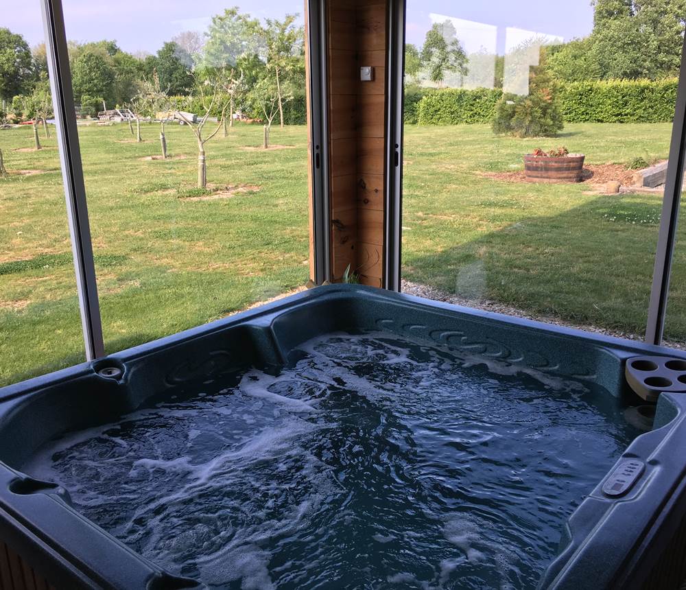 espace détente et son jacuzzi