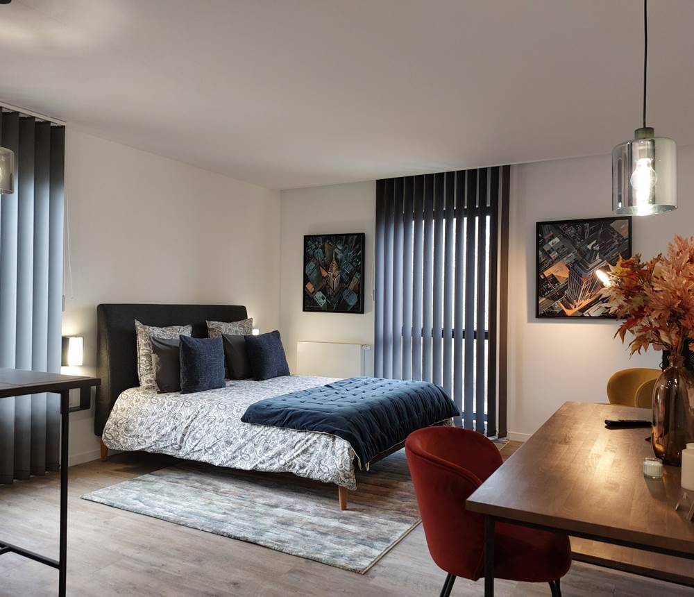 Studio 4 - Vue depuis l'entrée