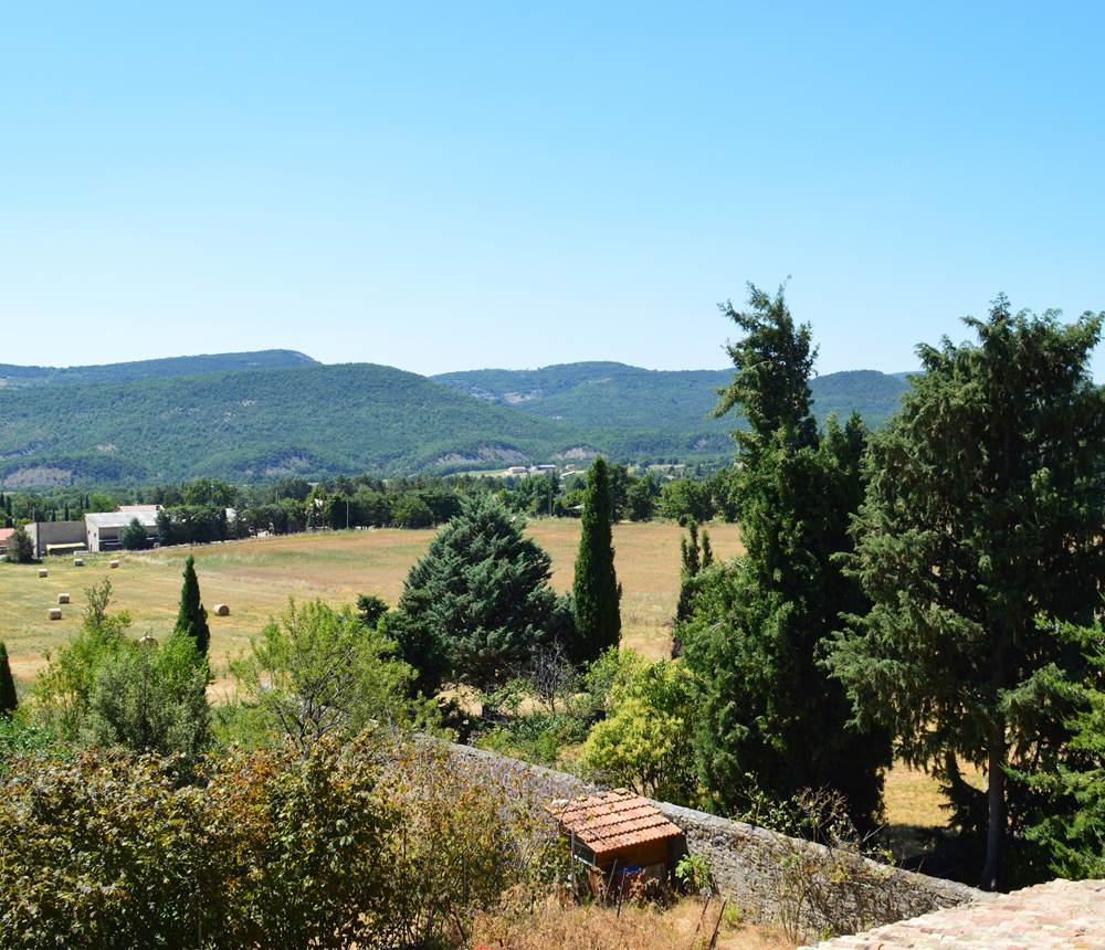 La vue depuis la chambre Valensole