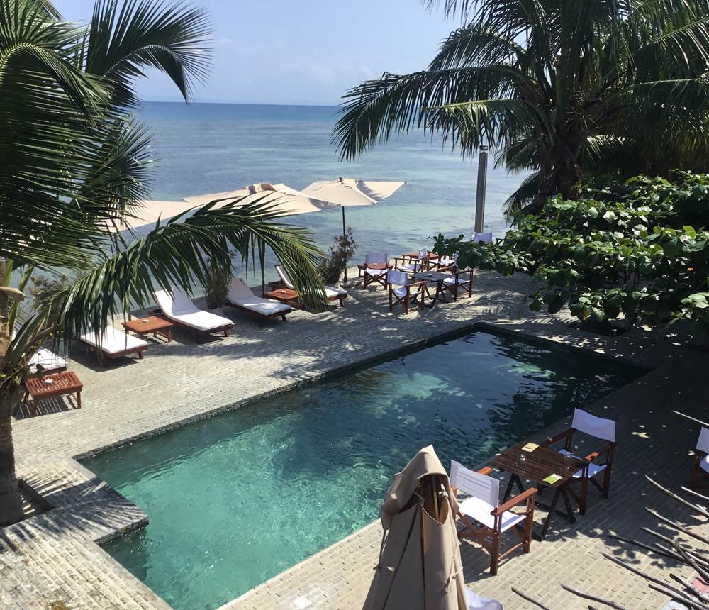 Balcon Chambre Mer Idylle Beach Sainte Marie MADAGASCAR
